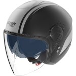 Casque nolan n20 - 2 visor dolce vita noir blanc