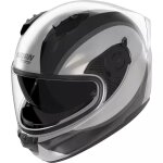 Casque nolan n60 - 6 bifase blanc noir
