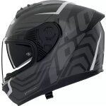 Casque nolan n60 - 6 eclettico noir gris
