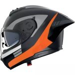 Casque nolan n60 - 6 sport contrasto noir orange