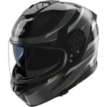 Casque nolan n80 - 8 fervo 356 noir gris argent