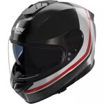 Casque nolan n80 - 8 incline 353 noir gris blanc