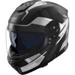 Casque nolan n80 - 8 trittico 359 noir blanc gris