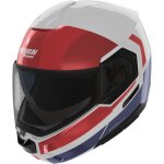 Casque nolan n90 - 3 06 roboto 348 noir argent blanc