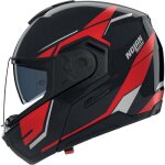 Casque nolan n90 - 3 06 sincrono 350 noir rouge blanc