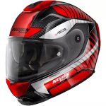 Casque nolan x - 903 ultra carbon starlight n - com 73 rouge blanc noir