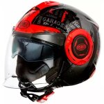 Casque premier cool rd 92 noir rouge