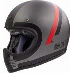 Casque premier mx do 17 bm gris mat noir rouge Casque premier mx do 17 bm gris mat noir rouge