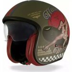 Casque premier vintage pin up military bm kaki Casque premier vintage pin up military bm kaki