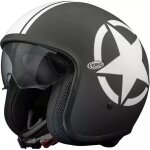 Casque premier vintage star 9 bm noir mat Casque premier vintage star 9 bm noir mat
