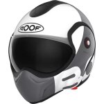 Casque roof ro9 boxxer flag noir blanc mat Casque roof ro9 boxxer flag noir blanc mat
