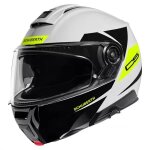 Casque schuberth c5 eclipse jaune