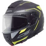 Casque schuberth c5 omega jaune mat