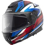 Casque schuberth c5 zenith bleu rouge noir brillant Casque schuberth c5 zenith bleu rouge noir brillant