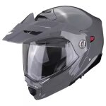 Casque scorpion adx - 2 solid gris ciment Casque scorpion adx - 2 solid gris ciment