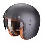 Casque scorpion belfast evo carbon solid noir mat Casque scorpion belfast evo carbon solid noir mat
