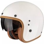 Casque scorpion belfast evo luxe crème brillant Casque scorpion belfast evo luxe crème brillant