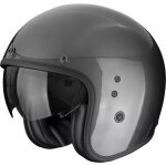 Casque scorpion belfast evo solid gris brillant