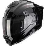 Casque scorpion exo - 1500 air solid noir brillant