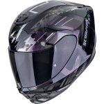 Casque scorpion exo - 391 clutter noir cameleon Casque scorpion exo - 391 clutter noir cameleon
