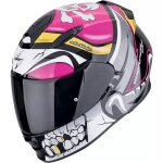 Casque scorpion exo 491 pirate rose Casque scorpion exo 491 pirate rose