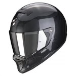 Casque scorpion exo - hx1 carbon se noir brillant