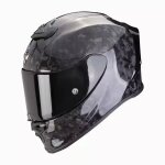 Casque scorpion exo - r1 evo carbon air onyx solid noir