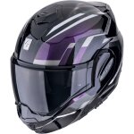 Casque scorpion exo tech evo furio noir caméléon Casque scorpion exo tech evo furio noir caméléon