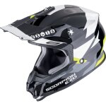Casque scorpion vx 16 evo air rod noir jaune fluo Casque scorpion vx 16 evo air rod noir jaune fluo