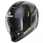 Casque shark evojet vyda mat noir anthracite jaune