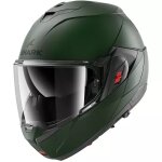 Casque shark oxo blank vert foncé mat Casque shark oxo blank vert foncé mat
