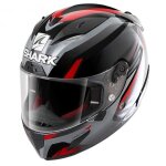 Casque shark race - r pro aspy noir anthracite rouge