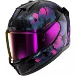 Casque shark d - skwal 3 mayfer noir violet Casque shark d - skwal 3 mayfer noir violet