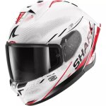 Casque shark skwal cup speed - tech blanc rouge noir
