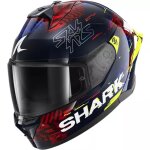 Casque shark skwal cup speed - vib bleu rouge jaune
