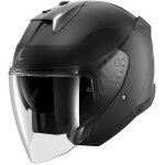 Casque shark skwal i3 jet blank noir mat Casque shark skwal i3 jet blank noir mat
