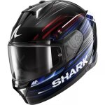 Casque shark skwal i3 light - blur noir rouge bleu