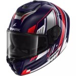 Casque shark spartan rs byhron bleu blanc chrome Casque shark spartan rs byhron bleu blanc chrome