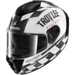 Casque shark x tld spartan rs raceshop blanc noir rouge