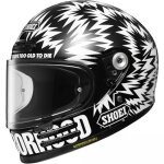 Casque shoei glamster 06 neighborhood x dsc tc - 5 noir blanc Casque shoei glamster 06 neighborhood x dsc tc - 5 noir blanc