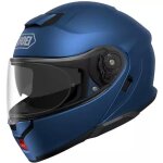 Casque shoei neotec 3 bleu mat métallique Casque shoei neotec 3 bleu mat métallique