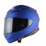 Casque shoei nxr2 bleu mat Casque shoei nxr2 bleu mat