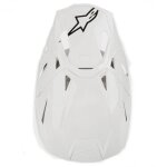 Casquette alpinestars supertech s - m10 dyno blanc brillant Casquette alpinestars supertech s - m10 dyno blanc brillant