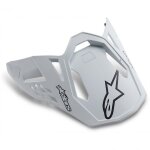 Casquette alpinestars supertech s - m10 dyno blanc mat Casquette alpinestars supertech s - m10 dyno blanc mat