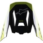 Casquette cross alpinestars s - m5 beam noir jaune fluo brillant