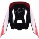 Casquette cross alpinestars s - m5 beam noir rouge brillant