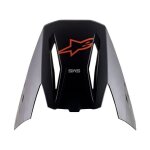 Casquette alpinestars s - m5 compass noir mat orange fluo Casquette alpinestars s - m5 compass noir mat orange fluo