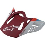 Casquette alpinestars supertech s - m8 contact rouge mat Casquette alpinestars supertech s - m8 contact rouge mat