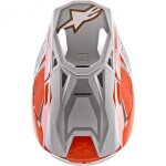 Casquette alpinestars s - m8 triple orange fluo blanc or m&g Casquette alpinestars s - m8 triple orange fluo blanc or m&g