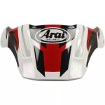 Casquette de casque arai tour - x4 depart rouge metal